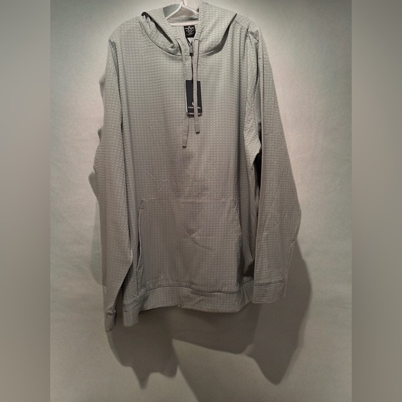 NWT Men’s Plus Size Pullover Drawstring  Performance Hoodie Lt. Green Size 3XL - Picture 3 of 8